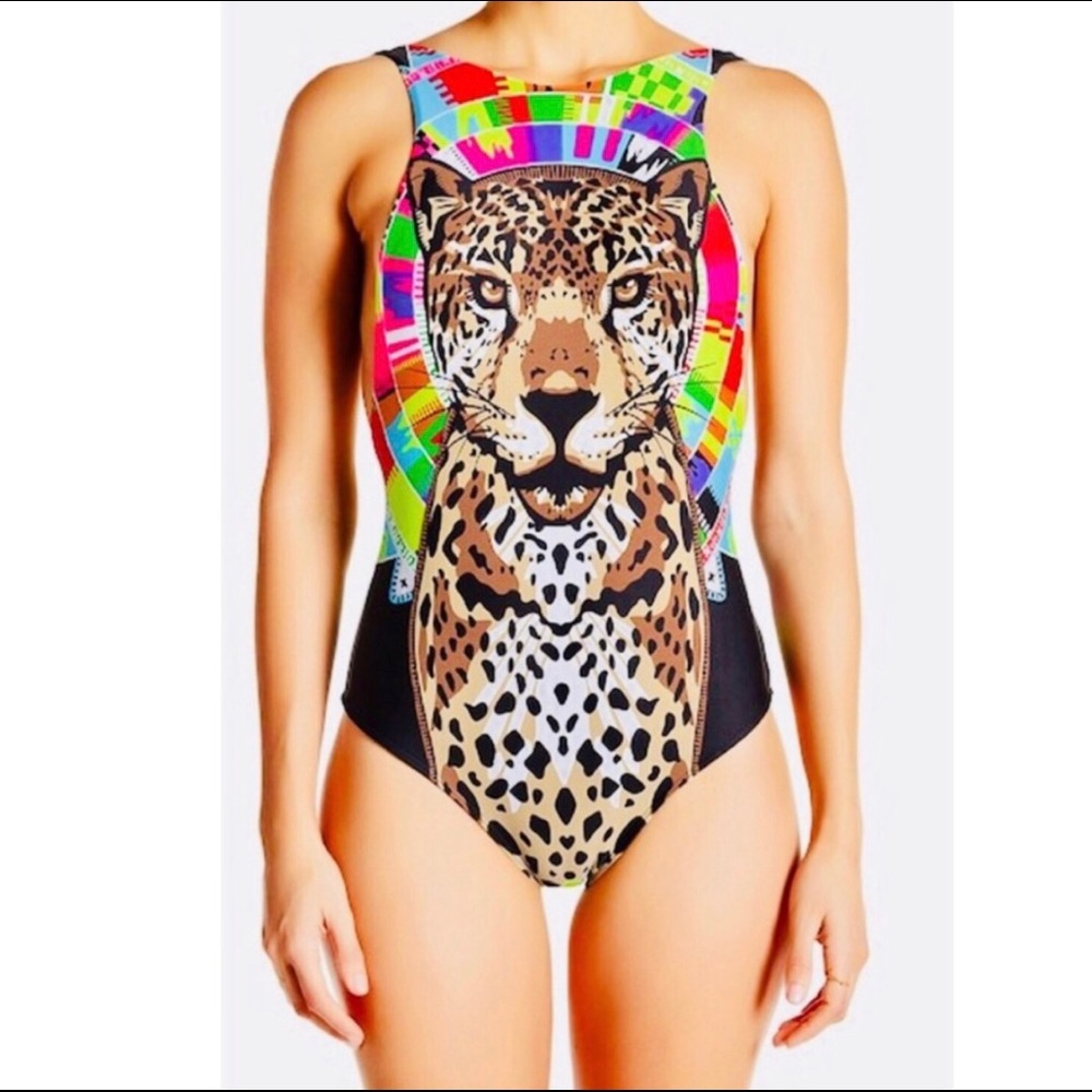 Mara Hoffman Jaguar Bathing Suit